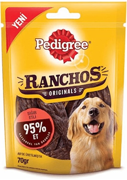 Ranchos Sığır Etli Köpek Ödülü 70 gr