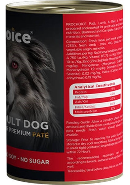 Adult Kuzulu Yetişkin Köpek Konservesi 6X400 gr fiyatları