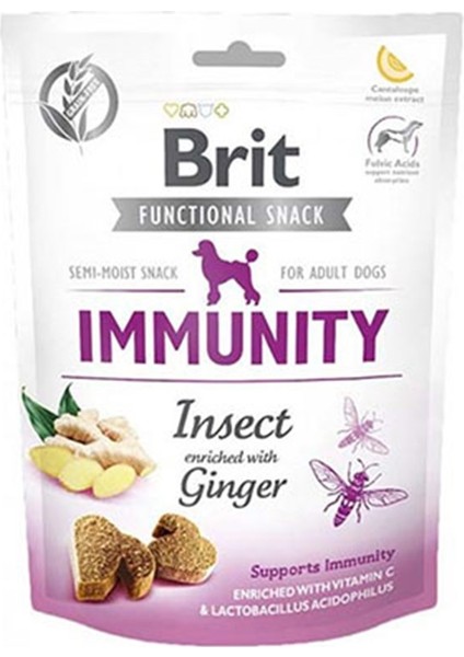 Immunity Zencefil ve Böcekli Köpek Ödülü 150 gr