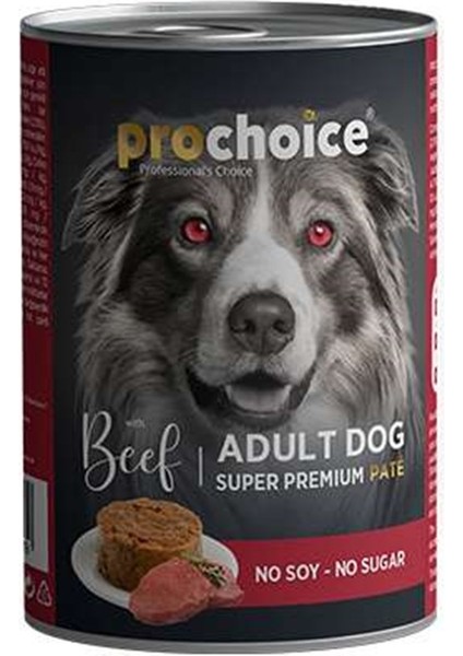 Adult Biftekli Yetişkin Köpek Konservesi 12X400 gr