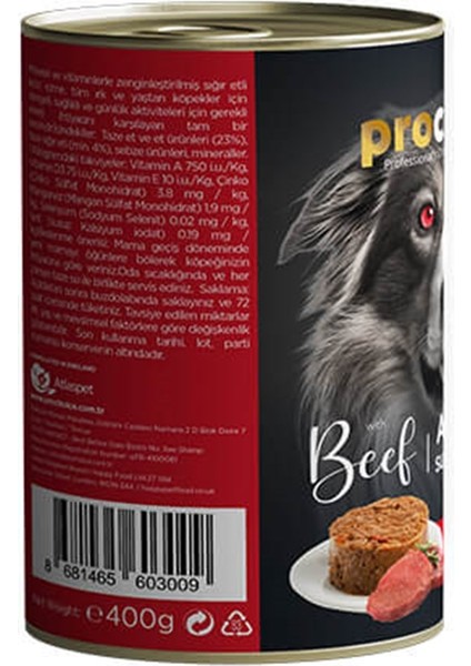 Adult Biftekli Yetişkin Köpek Konservesi 12X400 gr modelleri