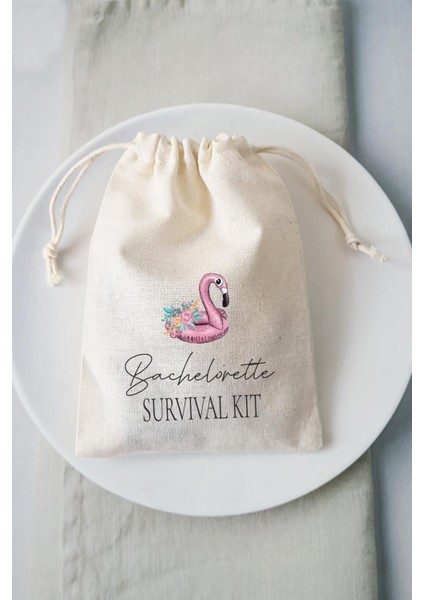 Bachelorette Party Survival Kit Hangover Kit Kesesi - 10 Adet