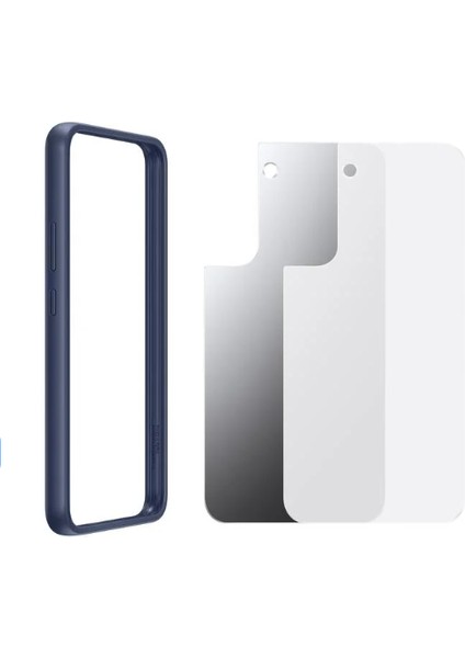 Galaxy S22 Plus Orijinal Çerçeveli Kılıf Lacivert
