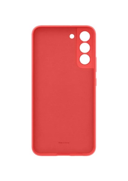 Galaxy S22 Plus Silikon Kılıf Kırmızı modelleri