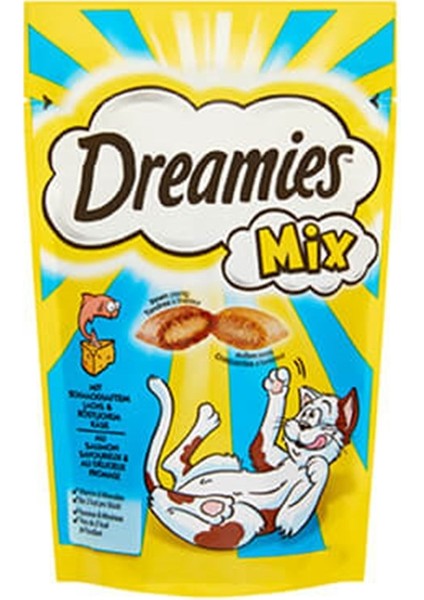 Mix Kedi Ödül Maması Somon Balıklı ve Peynirli 60 gr