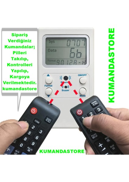 4K Smart 55UD8450 55 Lcd-Led Tv Kumanda (RC43135 Black Nobrand V2) Yazısız KK1130-18560