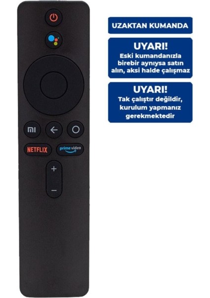 Xiaomi Mi Box S 4K Tv Stick Netflix Prime Video Tuşlu Kumanda