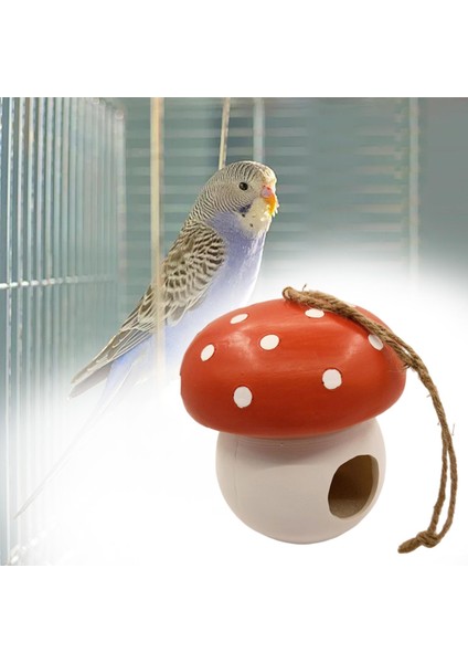 El Yapımı Mantar Kuş Yuva Ağacı Dekor El Sanatları Kolay Asılı (Yurt Dışından) fırsatları