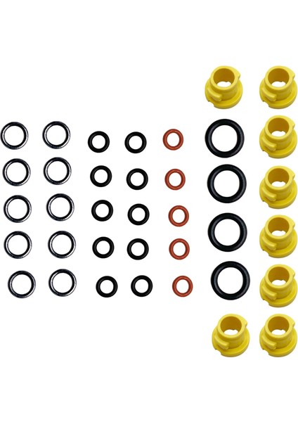 O-Rıngs Basınçlı Yıkayıcı Conta Conta 2.640-729.0 K2 K3 K4 K5 K6 K7 Set 37PCS (Yurt Dışından)