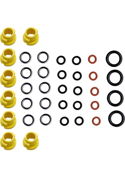 O-Rıngs Basınçlı Yıkayıcı Conta Conta 2.640-729.0 K2 K3 K4 K5 K6 K7 Set 37PCS (Yurt Dışından)