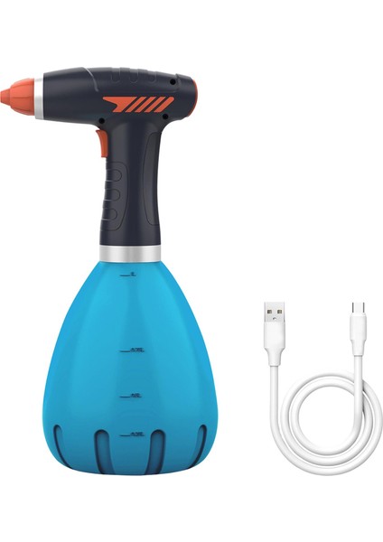 Elektrik Sprey Şişesi Ergonomik Kavrama Şarj Edilebilir El Taşınağı Su Püskürtücü 1l Mavi (Yurt Dışından) modelleri