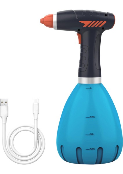 Elektrik Sprey Şişesi Ergonomik Kavrama Şarj Edilebilir El Taşınağı Su Püskürtücü 1l Mavi (Yurt Dışından) indirimleri
