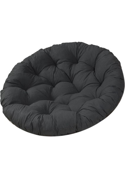 Açık Koltuk Yastık Sandalye Pedleri Kapalı Açık Rattan Sandalyeleri Hamak Siyahı, 60CM (Yurt Dışından)