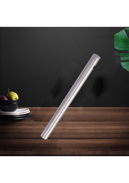 Barbekü Şişleri Depolama Tüpü Barbekü Mutfak Astar Aksesuarları Metal Hacim Pimi 3 cm 40CM (Yurt Dışından) fırsatları