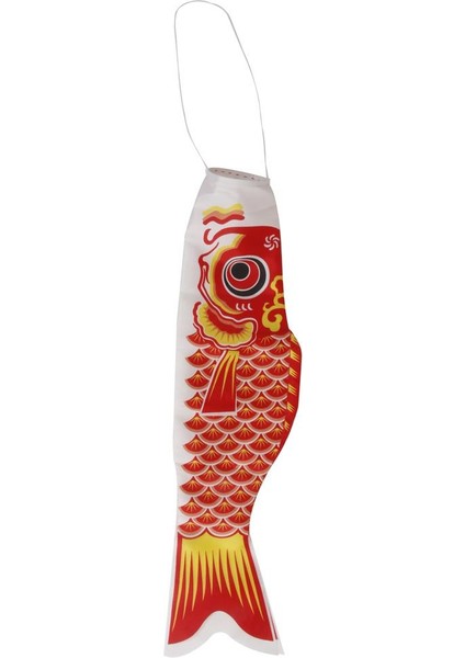 3x Bayrak Sazan Eser Bayrak Bahçe Açık Kırmızı Pembe Yeşil 55CM (Yurt Dışından)