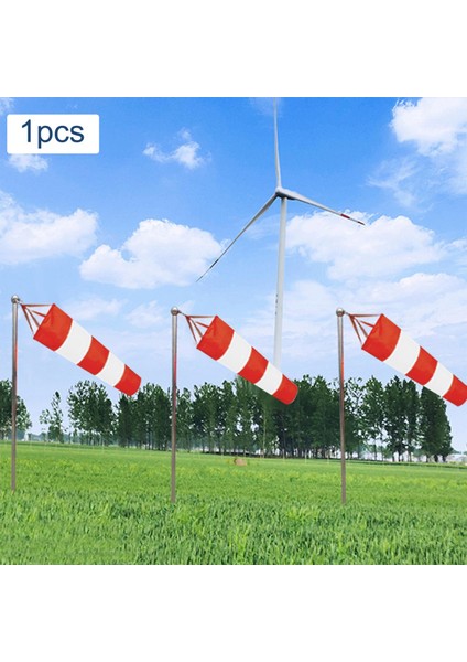 Havaalanı Rüzgar Ripstop Rüzgar Ölçüm Çorap Çanta Park Avı Açık Hava Kırmızı 100 cm (Yurt Dışından) fiyatları