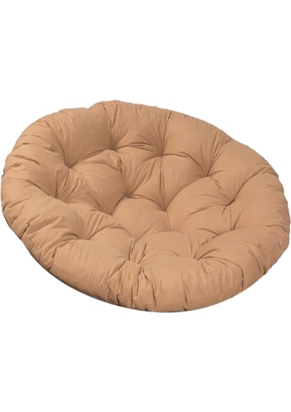 Açık Koltuk Yastık Sandalye Pedleri Kapalı Açık Rattan Sandalyeleri Hamak Haki, 60CM (Yurt Dışından)