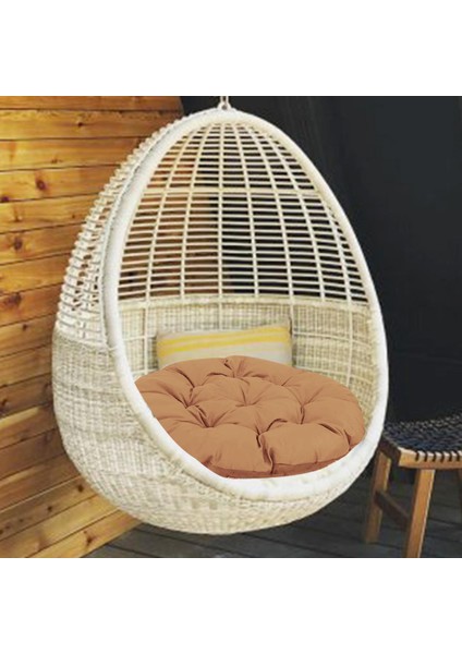 Açık Koltuk Yastık Sandalye Pedleri Kapalı Açık Rattan Sandalyeleri Hamak Haki, 60CM (Yurt Dışından) modelleri