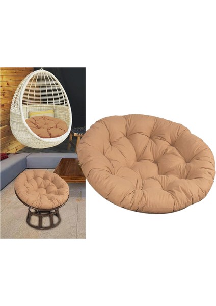 Açık Koltuk Yastık Sandalye Pedleri Kapalı Açık Rattan Sandalyeleri Hamak Haki, 60CM (Yurt Dışından) indirimleri