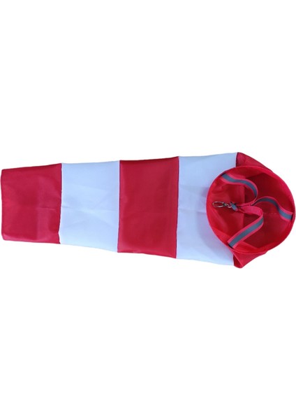 Havaalanı Windsock Ripstop Rüzgar Ölçüm Çorap Çanta Park Avcılığı Açık Kırmızı 150CM (Yurt Dışından)