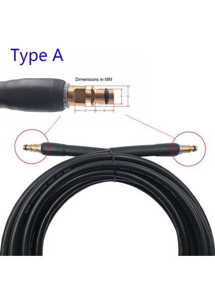 K2 K3 K4 K4 K6 K7 Basınçlı Yıkayıcılar Basınçlı Hortum Hortum Temizleme Borusu 15M (Yurt Dışından)