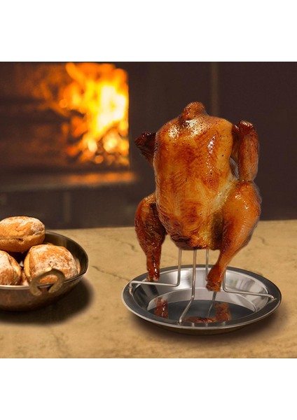 Dikey Tavuk Kavurma Rafı Barbekü Izgarası Paslanmaz Çelik Raf Standı (Yurt Dışından) modelleri