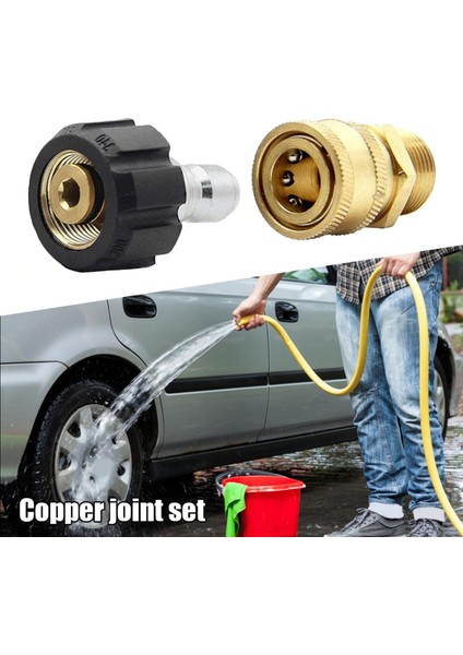 Basınçlı Yıkayıcı Adaptör Kiti M22 Ila 3/8 Inç Nozullar Basınçlı Yıkayıcı Tabancası 15 mm Iç Dia (Yurt Dışından) modelleri