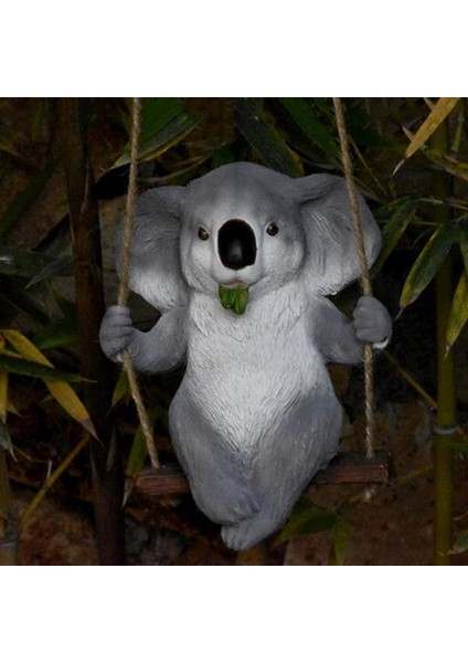 Teras Peyzaj Bahçesi Figürin Panda Heykeli (Yurt Dışından)