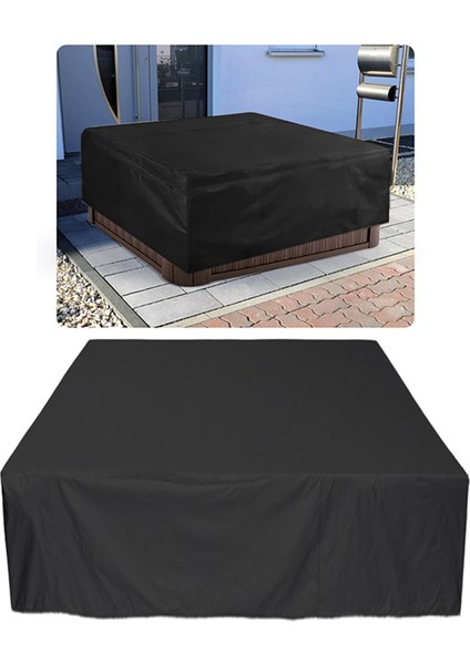Küvet Tozu Kapağı Yüzme Havuzu Protecter Avlusu Açık Koruma Kılıfı 244X244X90CM Siyah (Yurt Dışından) modelleri