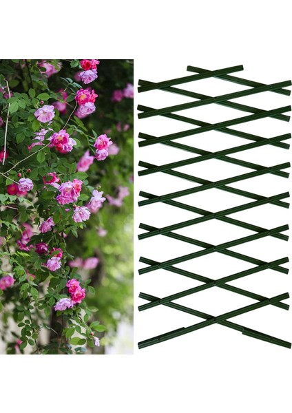Plastik Bahçe Çit Tırmanma Bitkileri Duvar Avlu Dekorasyonu Destek (Yurt Dışından) fırsatları
