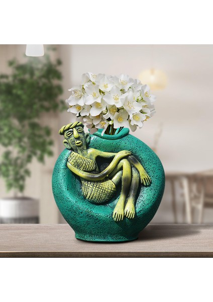 Sanat Flowerpot Vintage Poitemsic Kapalı Dış Mekan Dekoratif Nordic (Yurt Dışından)