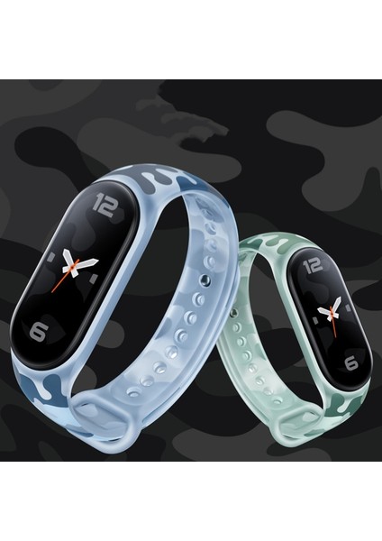 Mi Band 7 / 7nfc Green Için Izle Band (Yurt Dışından)