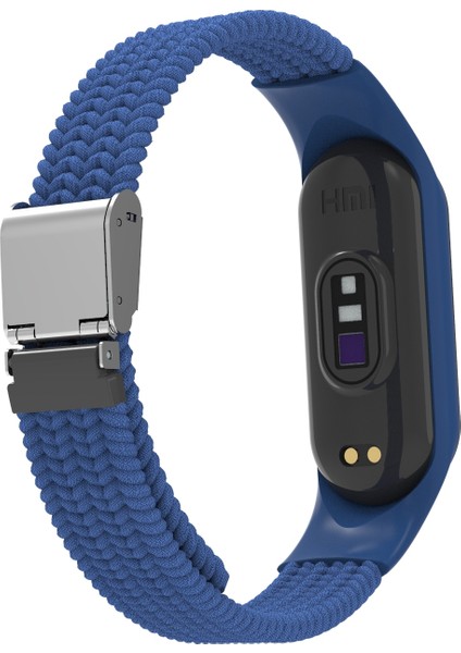 Xiaomi Mi Band 7 Soğuk Mavisi Için Naylon Örgülü Saat Bandı (Yurt Dışından) fırsatları