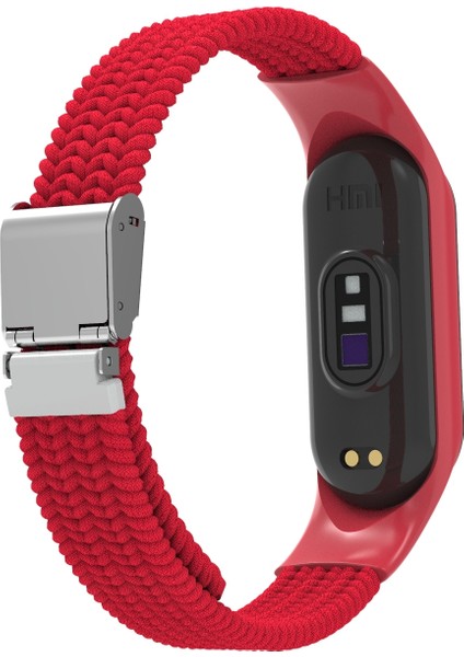 Xiaomi Mi Band 7 Kırmızı Için Naylon Örgülü Saat Bandı (Yurt Dışından) fırsatları