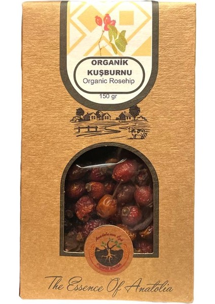 Organik Kuşburnu Çayı ''150gr''