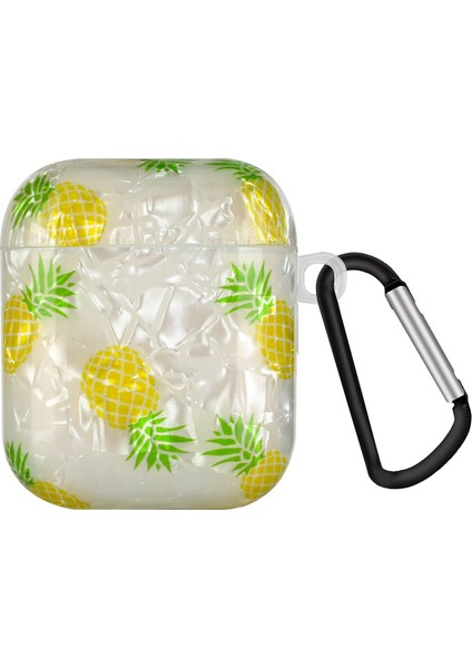 1/2 Ananas Için Kanca ile Boyalı Kulaklık Çantası (Yurt Dışından)