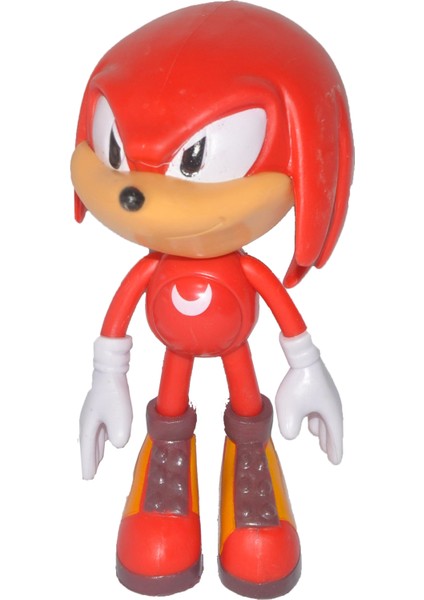 ES928-1 Sonic Hedgehog Eklemli Koleksiyon Figür Oyuncak Ekidne Knuckles Büyük Boy 16 Cm.