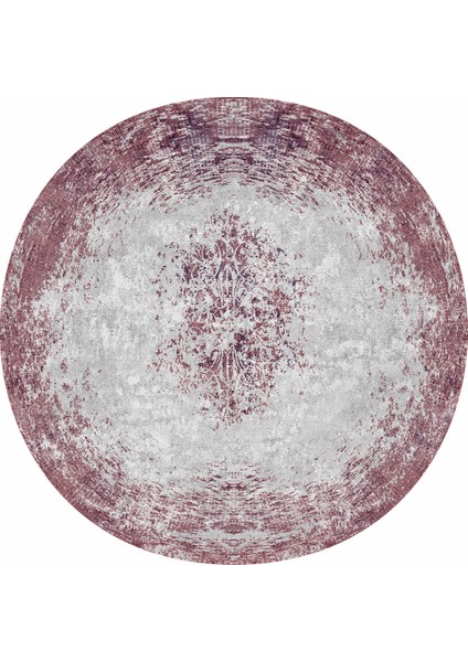 Dijital Baskılı Kaymaz Taban Yıkanabilir Yuvarlak Salon Halısı ve Mutfak Halısı NHY-HT-199