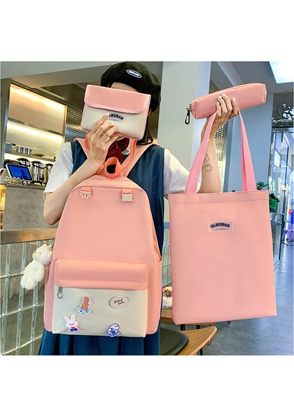 Erkek ve Kız Büyük Kapasiteli Sırt Çantaları 4 Parça Set (Yurt Dışından) fiyatları