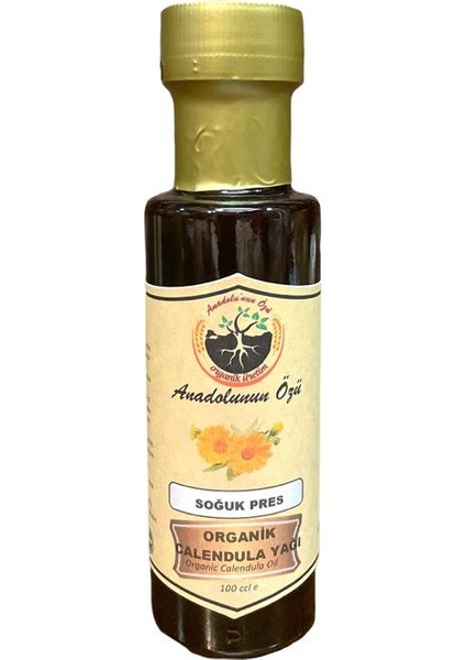 Anadolunun Özü Organik Calendula Yağı( Zeytinyağlı) ''100ml''