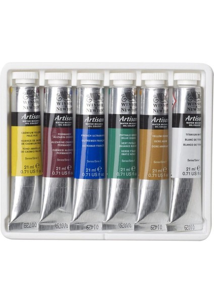 : Artisan Yağlı Boya Tanıtım Seti : 6 Renk x 21 ml