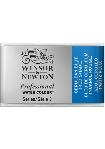 : Professional Tam Tablet Suluboya : Cerulean Blue (Red Shade) 140 S.3