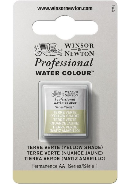 : Professional Tam Tablet Suluboya : Terre Verte (Yellow Shade) 638 S.1