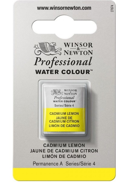: Professional Tam Tablet Suluboya : Cadmium Lemon 086 S.4