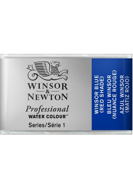 : Professional Tam Tablet Suluboya : Winsor Blue (Red Shade) 709 S.1