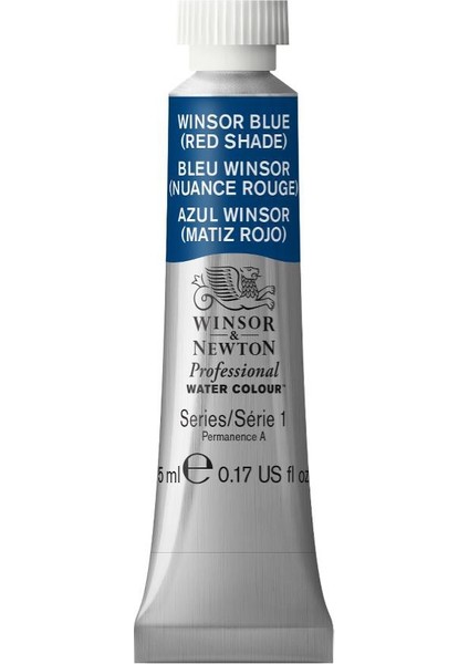 : Professional Tüp Suluboya : 5 ml : Winsor Blue (Red Shade) 709 S.1