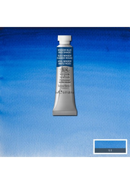: Professional Tüp Suluboya : 5 ml : Winsor Blue (Red Shade) 709 S.1 fiyatları