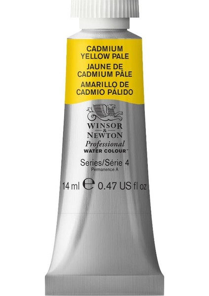 : Professional Tüp Suluboya : 14 ml : Cadmium Yellow Pale 118 S.4