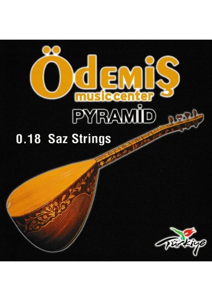 Pyramid 0.18 Kısa Sap Bağlama Teli