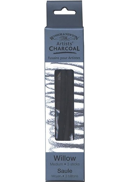 : Willow Charcoal Orta Füzen Seti : 3' Lü